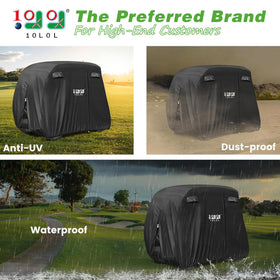 10l0l universal side view shows 2-4 passenger fit for EZ GO and more
