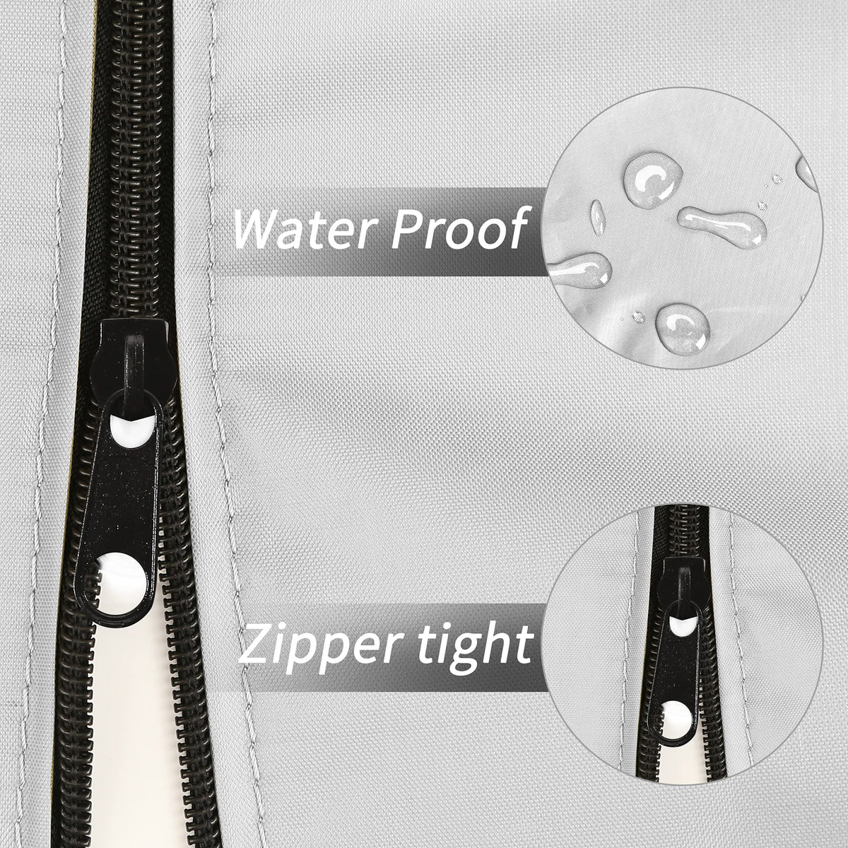 10L0L wind-stable buckle keeps cover secure in windy conditions