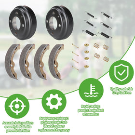 10L0L custom-fit brake kit designed for various Yamaha golf carts