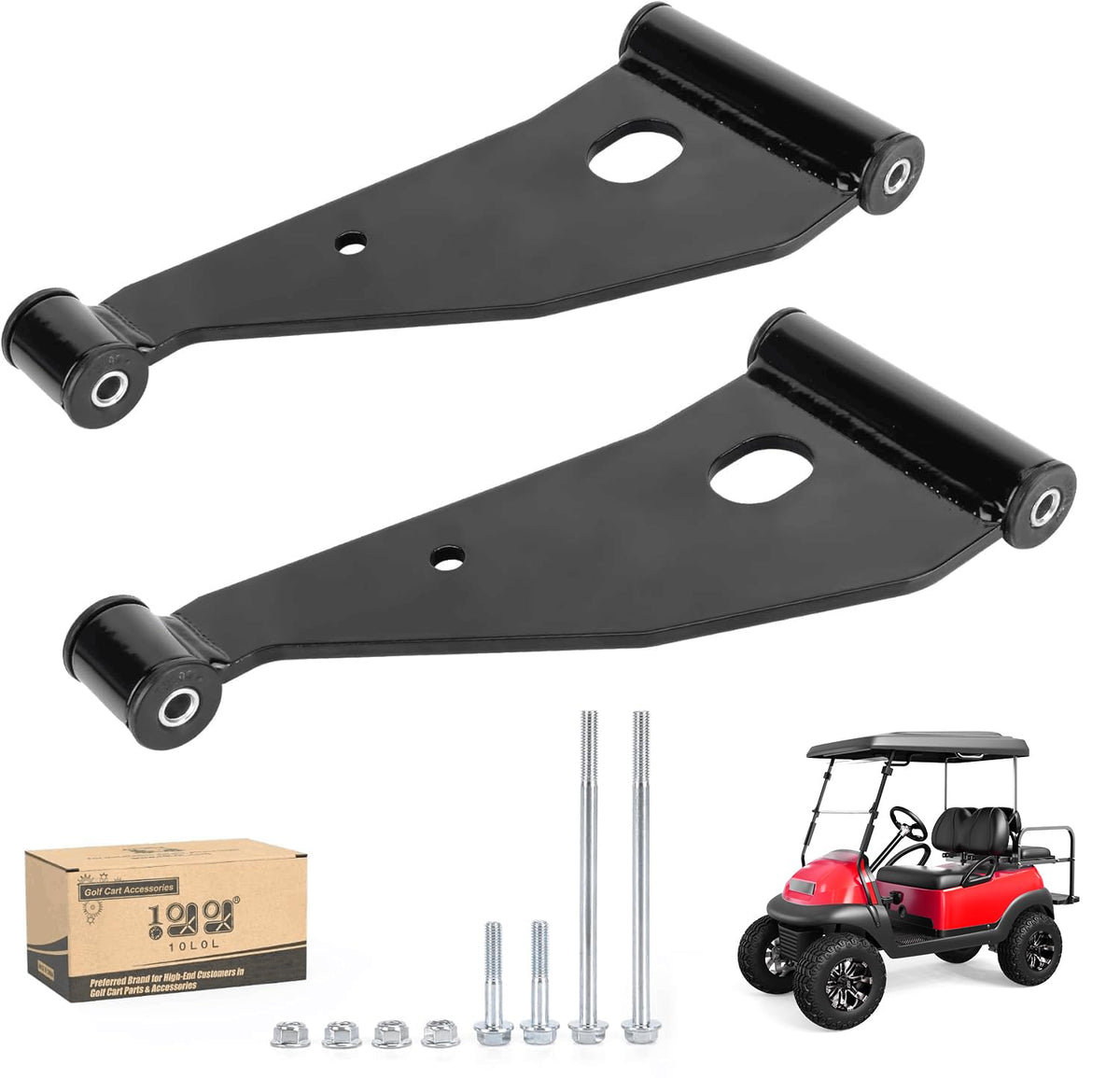 10L0L Delta A-Plate driver-side control arm to improve steering stability.