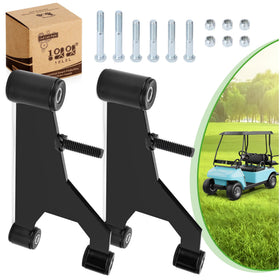10l0l golf cart delta a-plate sub assembly close-up for precise steering enhancement