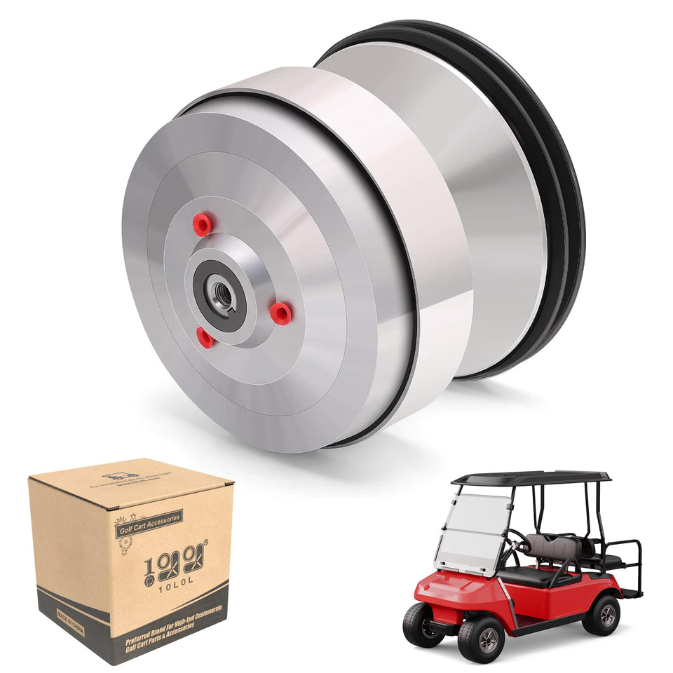 10L0L golf cart drive clutch for Club Car DS 1997-2015 enables smooth engagement.