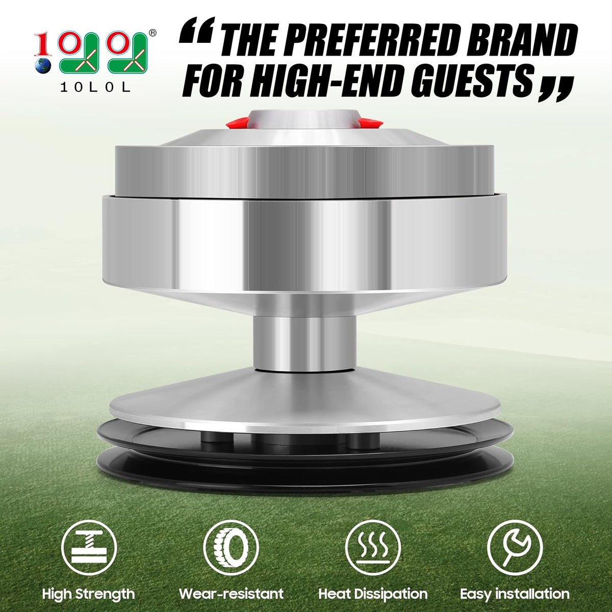 10L0L golf cart drive clutch for Precedent 2004-2015 improves reliability.