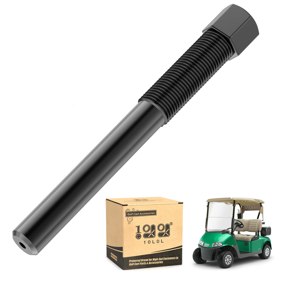 10L0L Golf Cart Drive Clutch Puller for EZGO 4-Cycle, quick removal.