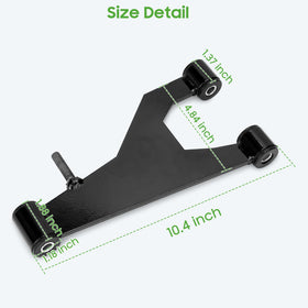 10L0L Golf Cart DS front suspension image highlighting reliable alignment.