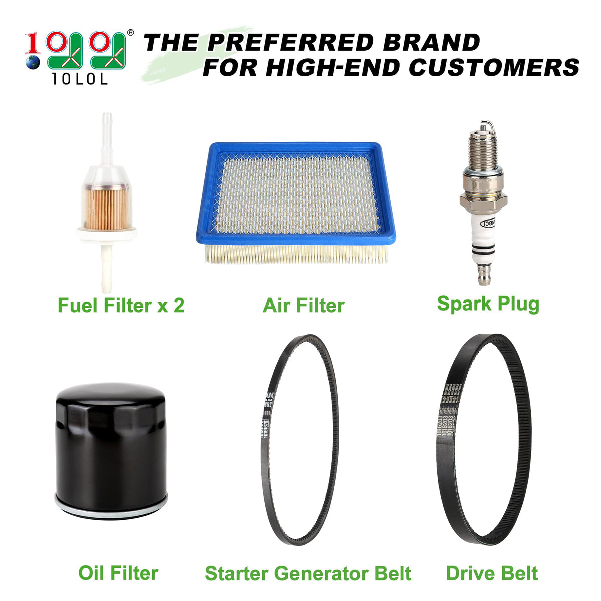 10L0L oil filter keeps engine oil clean for reliable starts