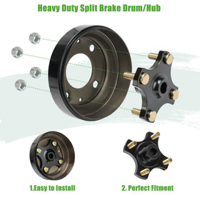 10L0L durability design with rugged build for daily golf cart use.