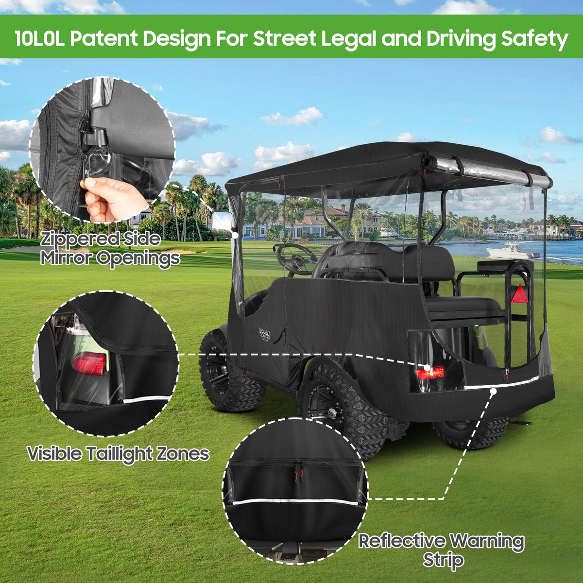 10L0L enclosure made of 600D Oxford fabric for durability