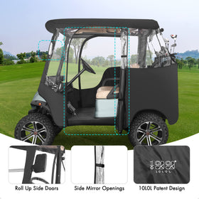 10L0L enclosure made of 600D Oxford fabric for durability.