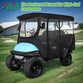 10L0L Golf Cart Enclosure carry bag for easy transport and storage.