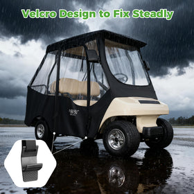10L0L golf cart enclosure clear PVC windows for panoramic view
