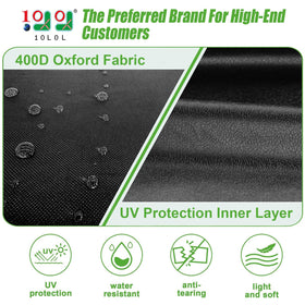 10L0L golf cart enclosure clear window visibility while shielding wind