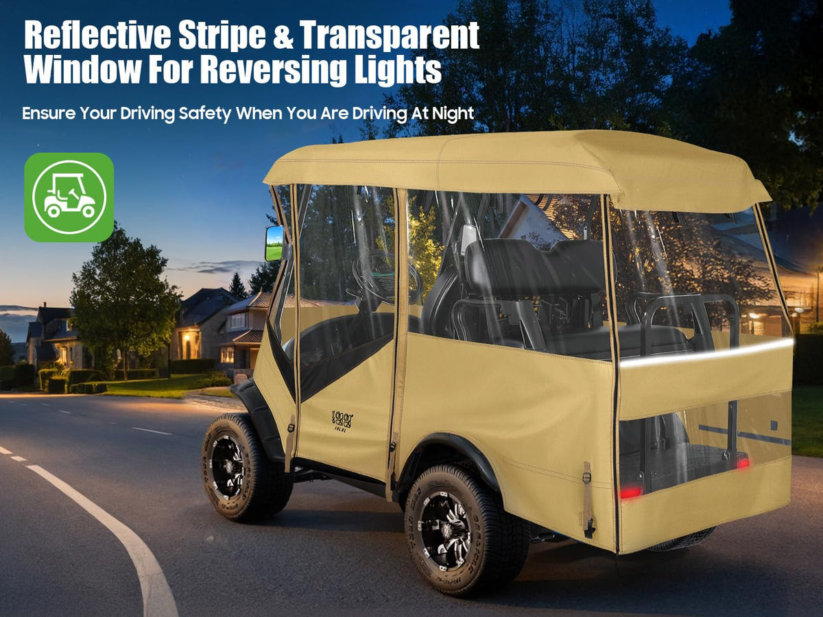 10L0L 4-sided clear windows provide panoramic viewing from multiple angles.