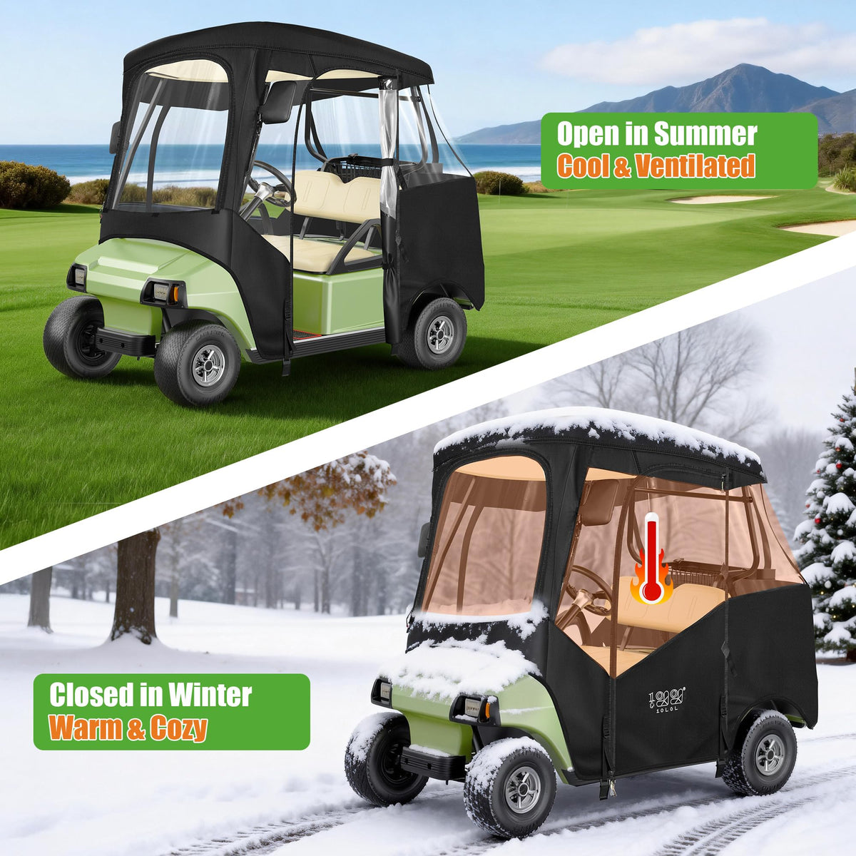 Designed to fit original Club Car models only