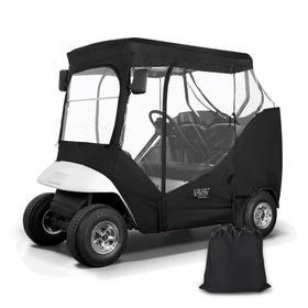 10L0L golf cart enclosure dimensions 58x36x58 inches for EZGO TXT RXV