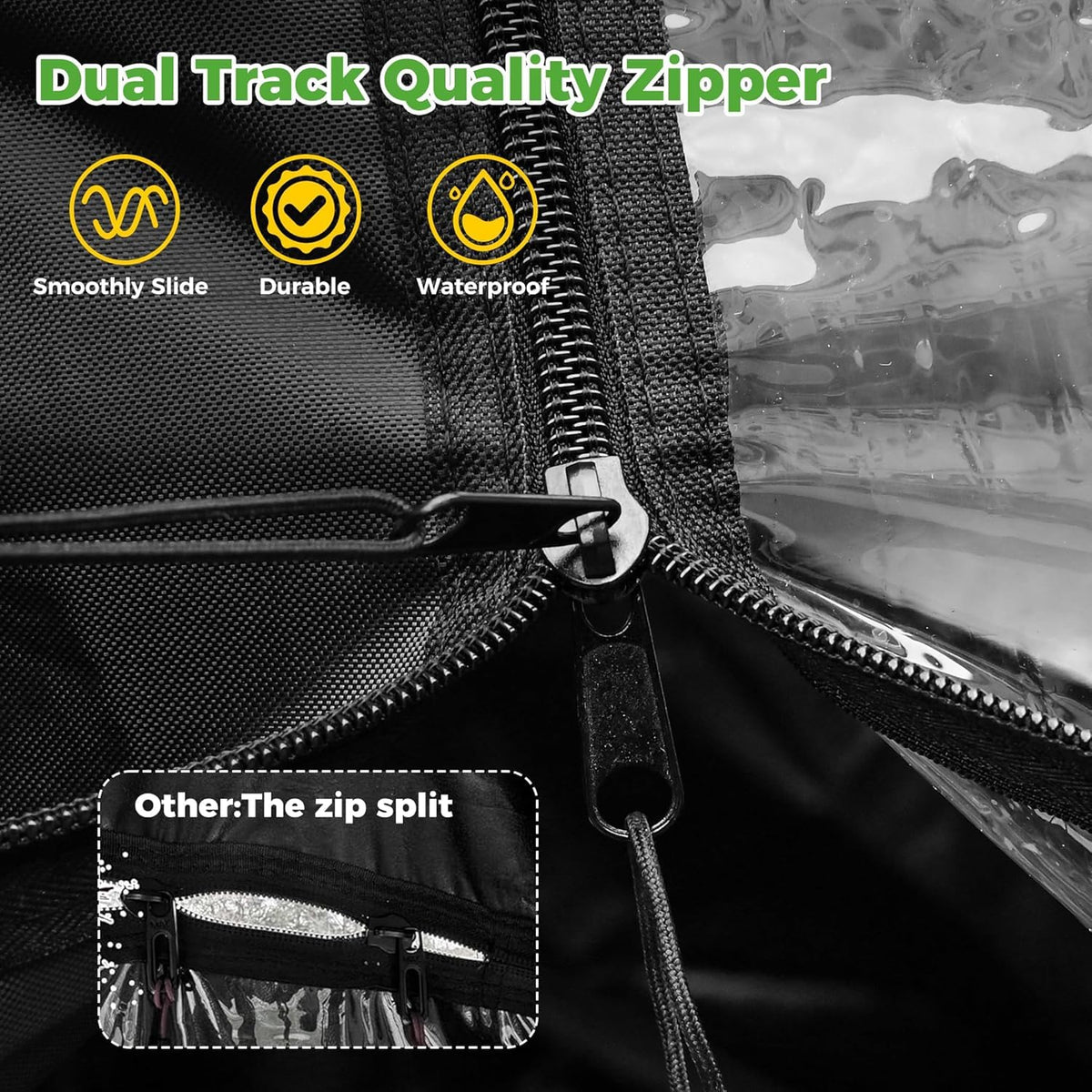10L0L EZGO TXT 2+2 enclosure design for spacious passenger comfort.