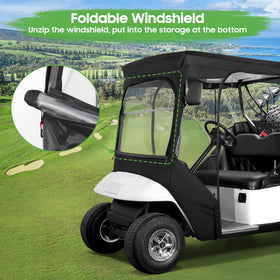 10L0L golf cart enclosure portable carry bag for transport