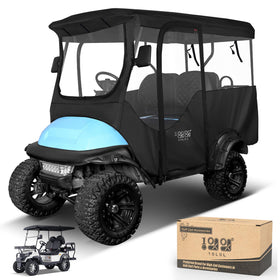 10L0L golf cart enclosure portable storage bag for effortless transport