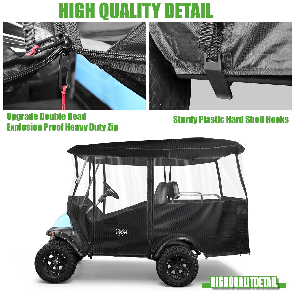 10L0L side zip doors enable convenient access from either side