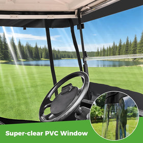 10L0L Tail light panel for EZGO TXT enhances safety visibility.