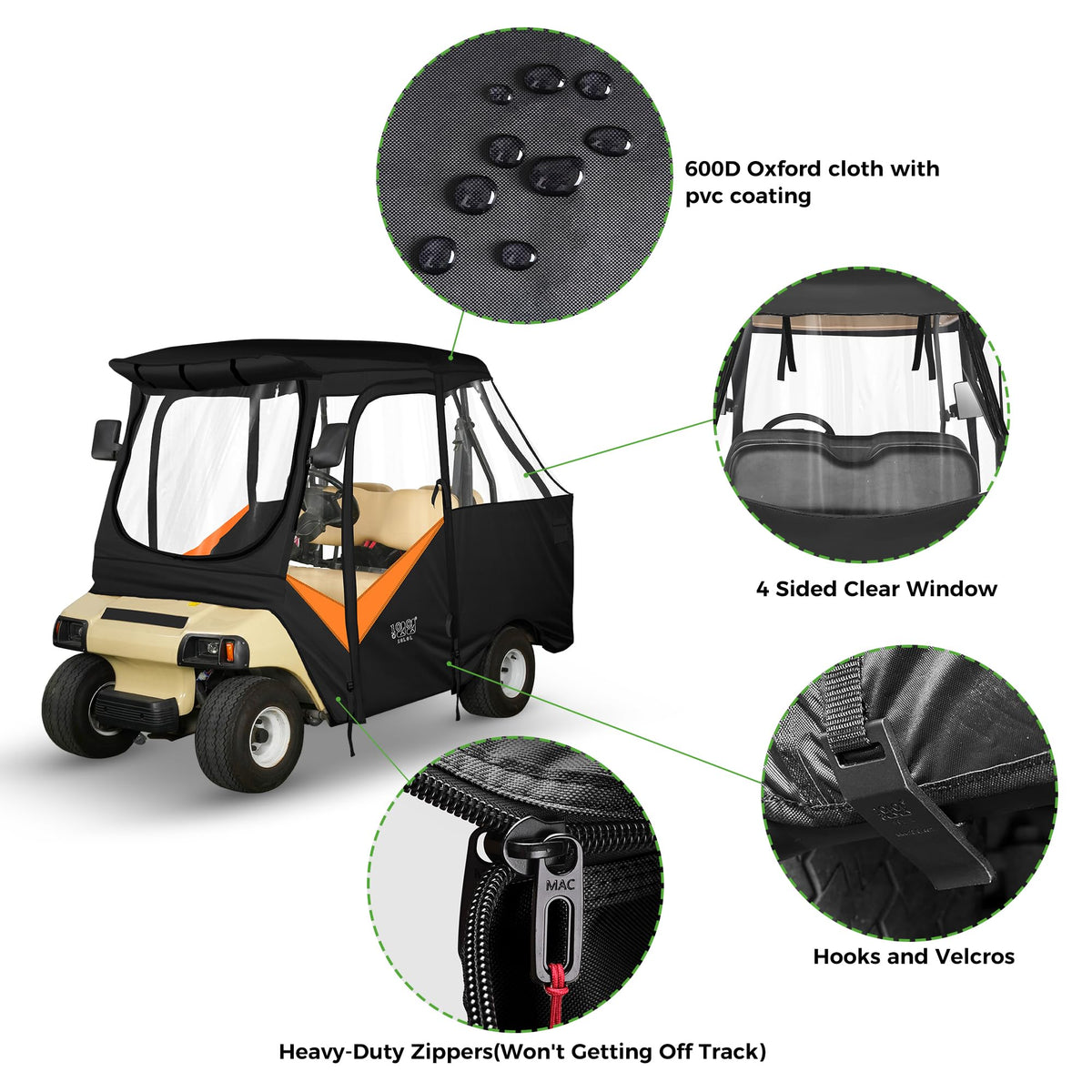10L0L enclosure, transparent taillight covers, enhanced visibility.