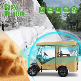 10L0L four-seat design is easy to install and portable for storage.