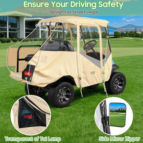 10L0L waterproof walls provide weatherproof performance during rain and wind.