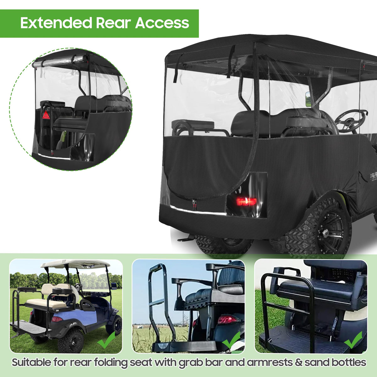 10L0L enclosure providing weather protection for outdoor use