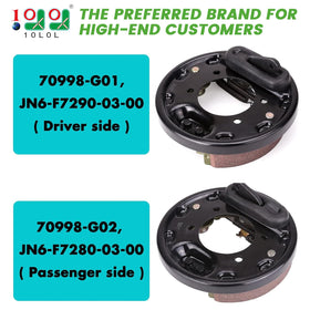 10L0L golf cart EZGO brake cluster passenger-side ensures easy replacement and smooth deceleration