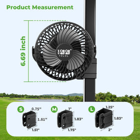 10L0L USB-powered design with long cable suits outdoor adventures.