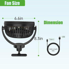 Quiet motor keeps conversations and swings undisturbed while cooling on the course.