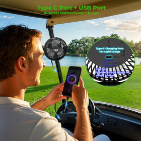 10L0L built-in LED light provides two brightness levels for night use.