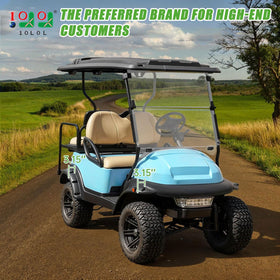 10L0L front-right fender flare for Club Car Precedent boosts splash protection
