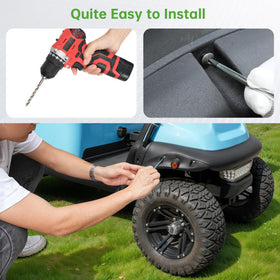 10L0L hardware-included fender flare kit for quick installation