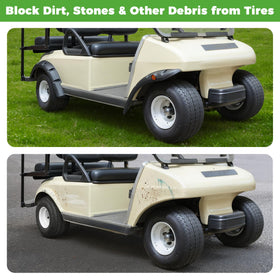 10L0L rear-left flare adds protection and rugged appearance