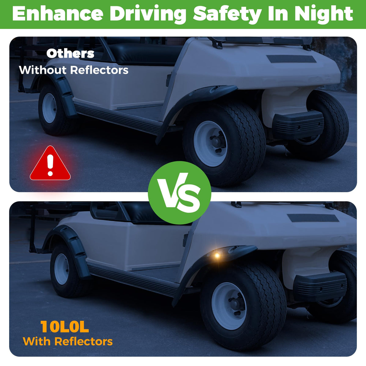 10L0L rear-right flare guards against rocks and mud