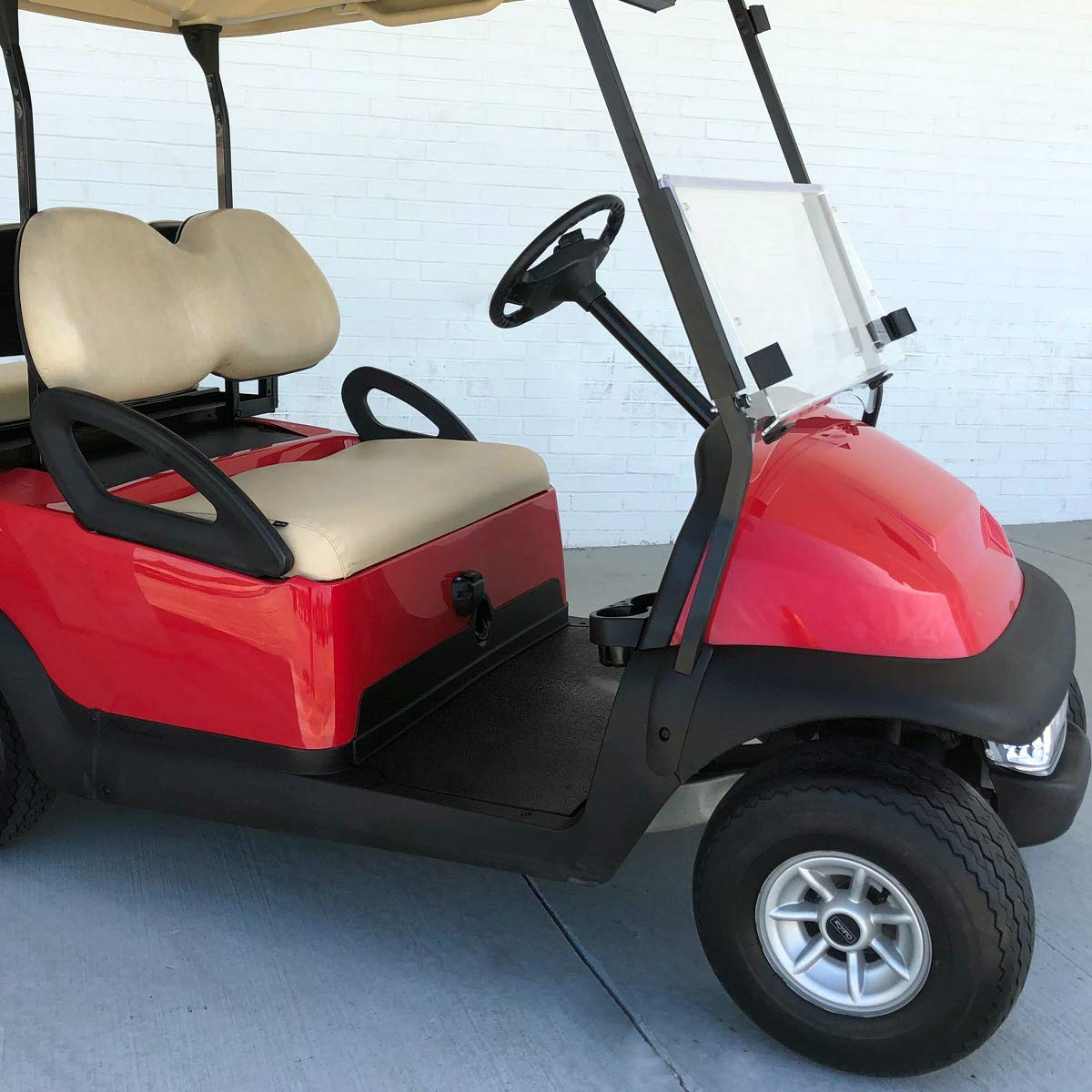 10L0L golf cart liner anti-slip surface reduces movement
