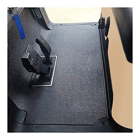 10L0L golf cart floor liner dash-to-seat coverage for a secure, durable fit