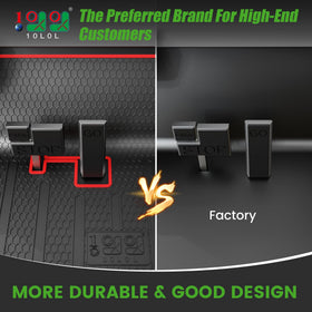 10L0L Floor Mat 3D digital-scan fit for accurate dashboard-to-seat coverage.
