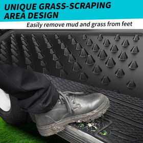 10L0L honeycomb pattern floor mat adds grip and keeps cabin cleaner.