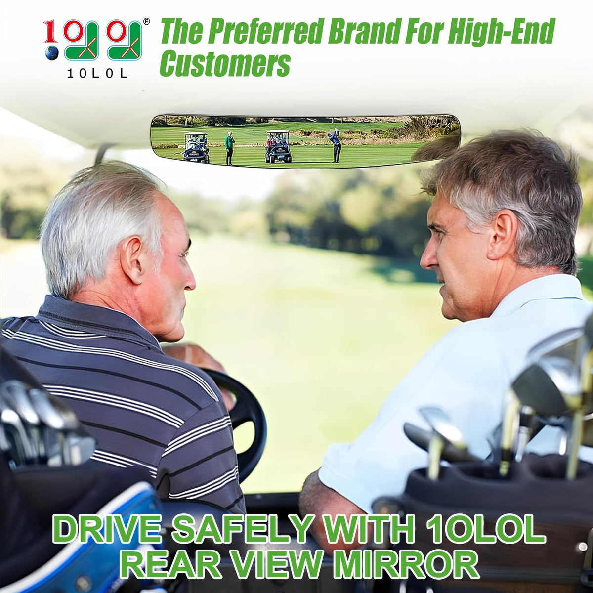 10L0L folding side mirror right enhances on-course awareness and safety