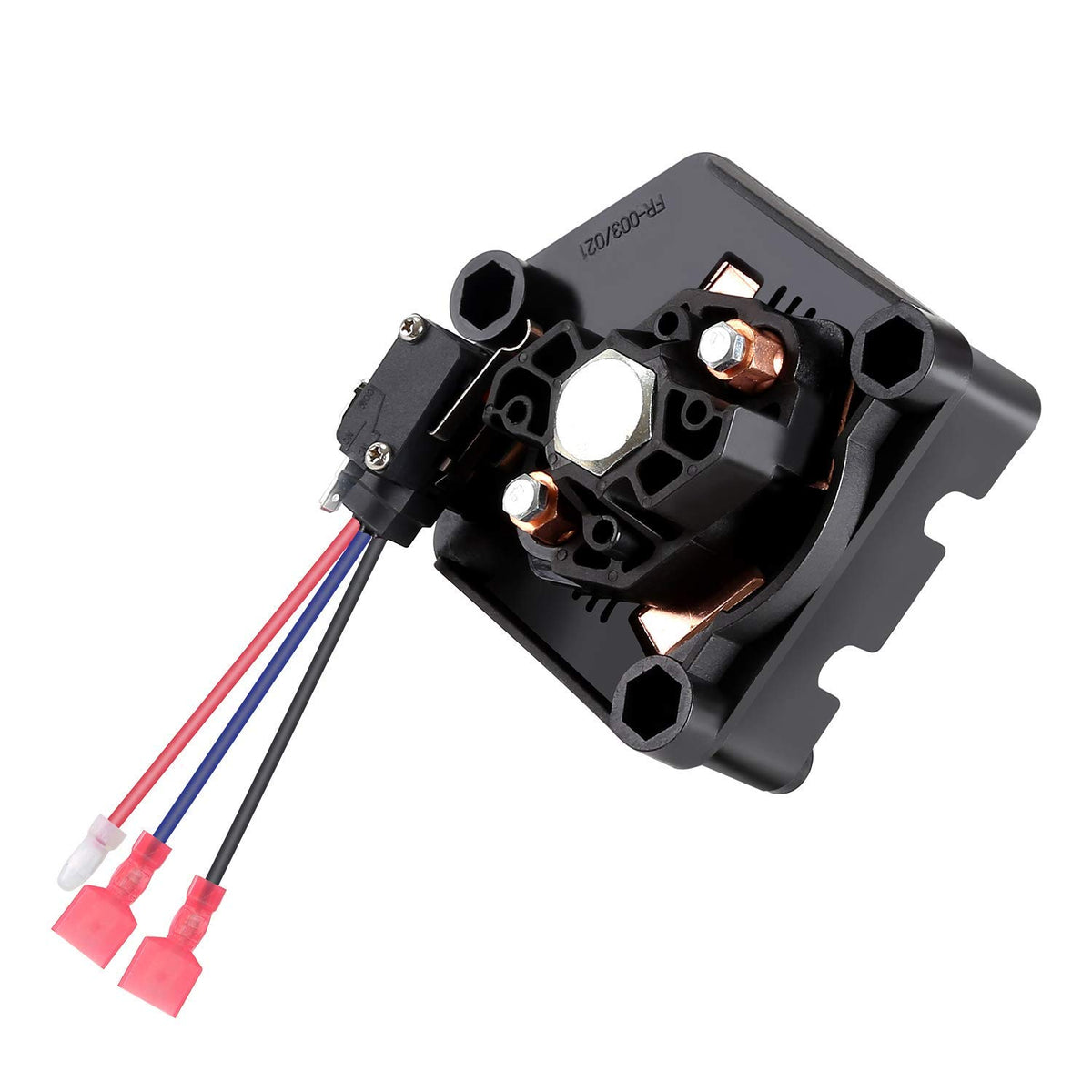 10L0L golf cart switch assembly back view showcasing compact, easy-to-mount design