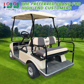 10L0L front backrest cover for EZGO TXT RXV adds protection and style