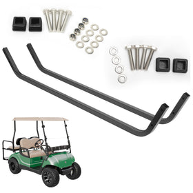 10L0L front roof strut brackets on Yamaha Drive for secure sun protection