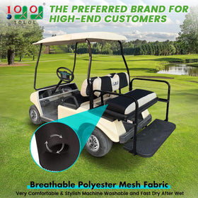 10L0L front seat backrest cover for EZGO TXT RXV adds clean, refreshed style
