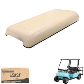 10L0L golf cart front seat bottom assembly for Club Car DS enhances ride stability on uneven terrain.