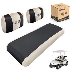 10L0L front seat cover for golf cart protects against spills with breathable mesh.
