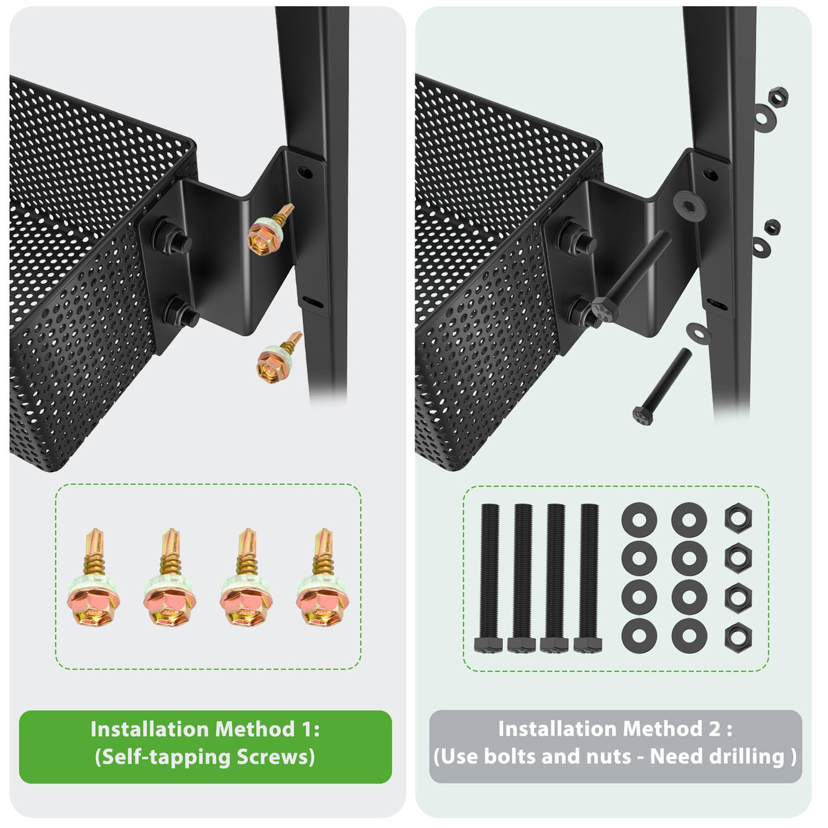 10L0L golf cart front storage tray not compatible with Precedent