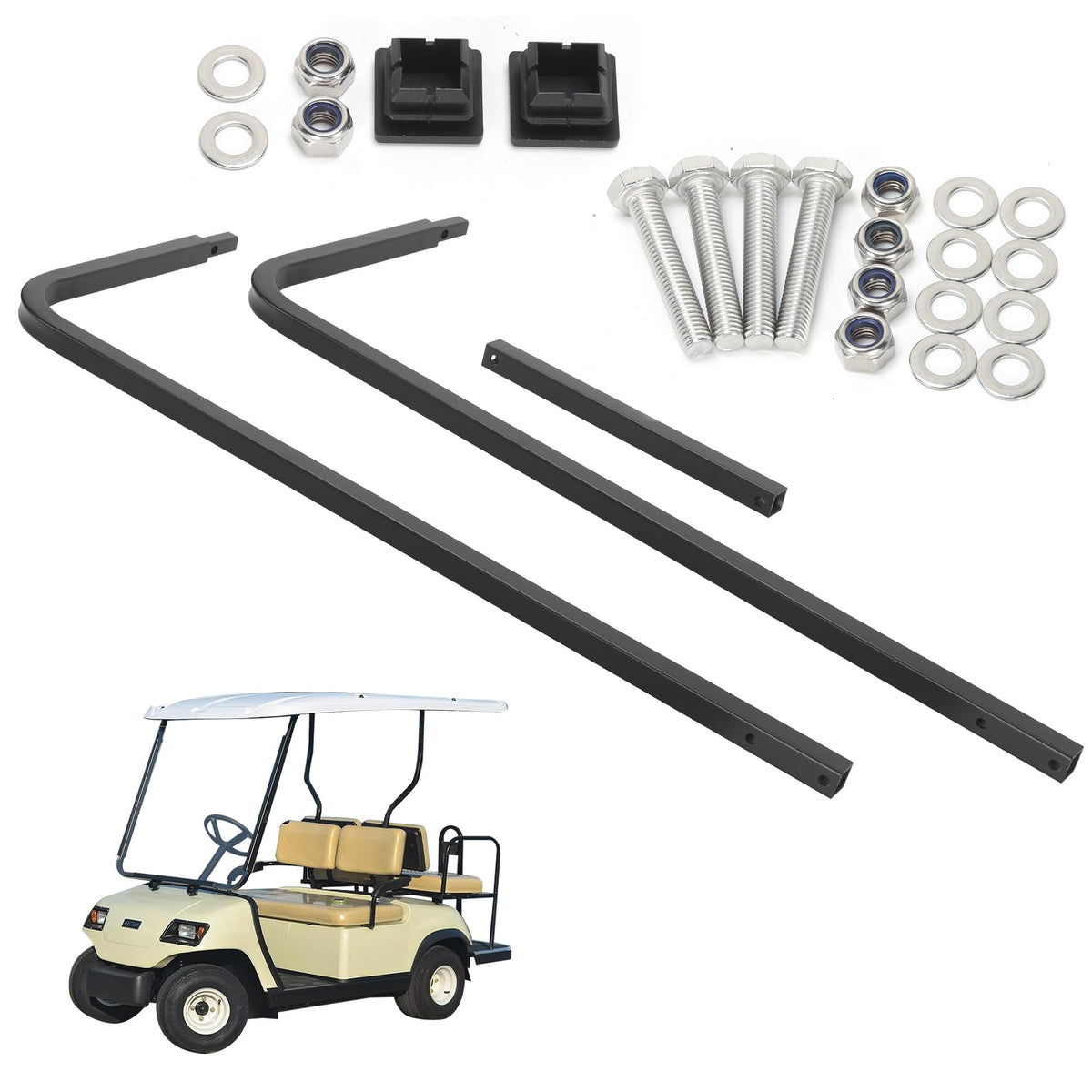10L0L front strut bracket for Yamaha G22; precise fit and reinforced support.