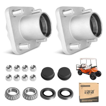 10L0L Golf Cart front wheel hub assembly improves smooth operation for EZGO TXT
